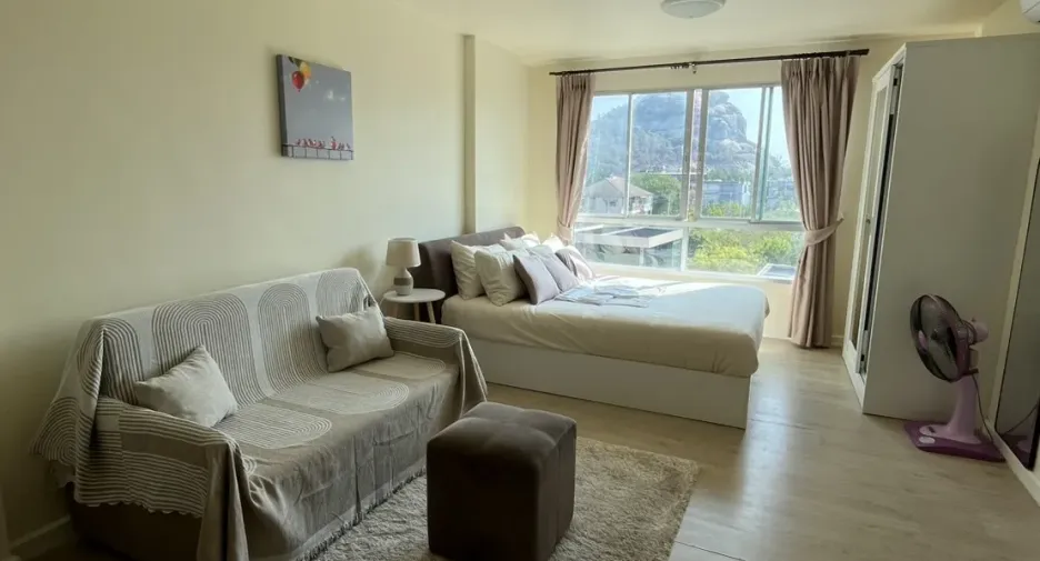 For sale and for rent studio condo in Hua Hin, Prachuap Khiri Khan
