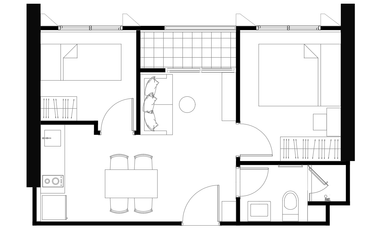 Wohnung zum Kauf mit 1 Zimmer in Ratchathewi, Bangkok