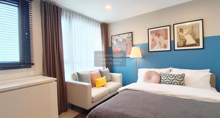 For rent 1 bed condo in Huai Khwang, Bangkok