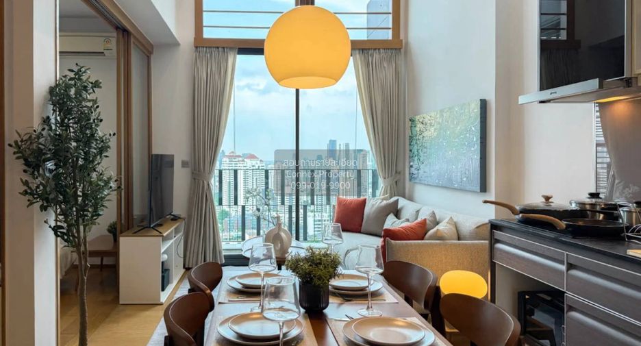 For rent 2 bedrooms condo in Khlong Toei, Bangkok