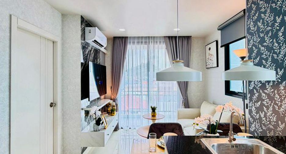 Wohnung zum Kauf mit 1 Zimmer in Bang Lamung, Chonburi