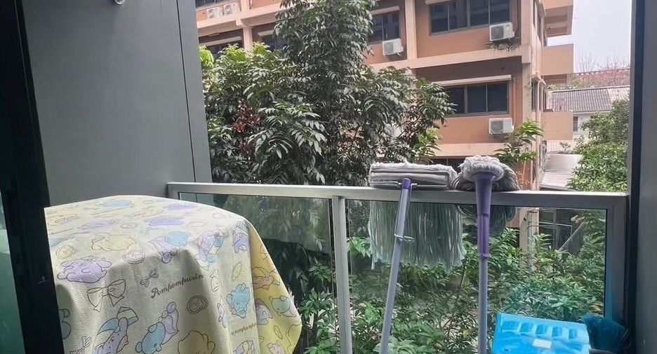 For rent 1 bed condo in Huai Khwang, Bangkok