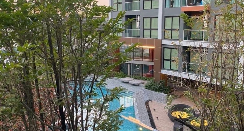 For rent 1 bed condo in Huai Khwang, Bangkok