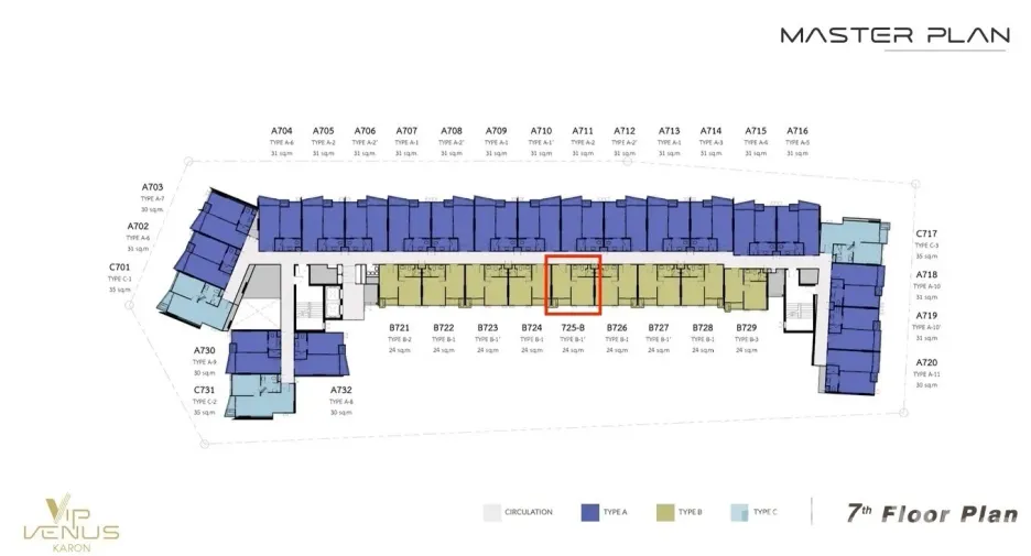 Condo en venta de estudio en Mueang Phuket, Phuket