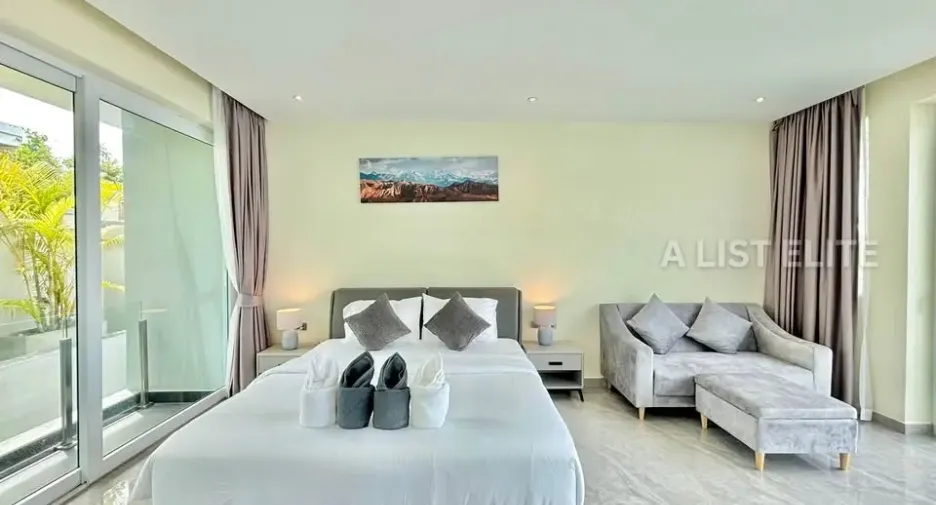 Casa en alquiler de 6 habitaciones en Bang Lamung, Chonburi