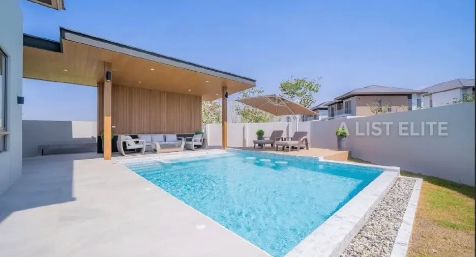 Haus zur Miete mit 4 Zimmer in Bang Lamung, Chonburi