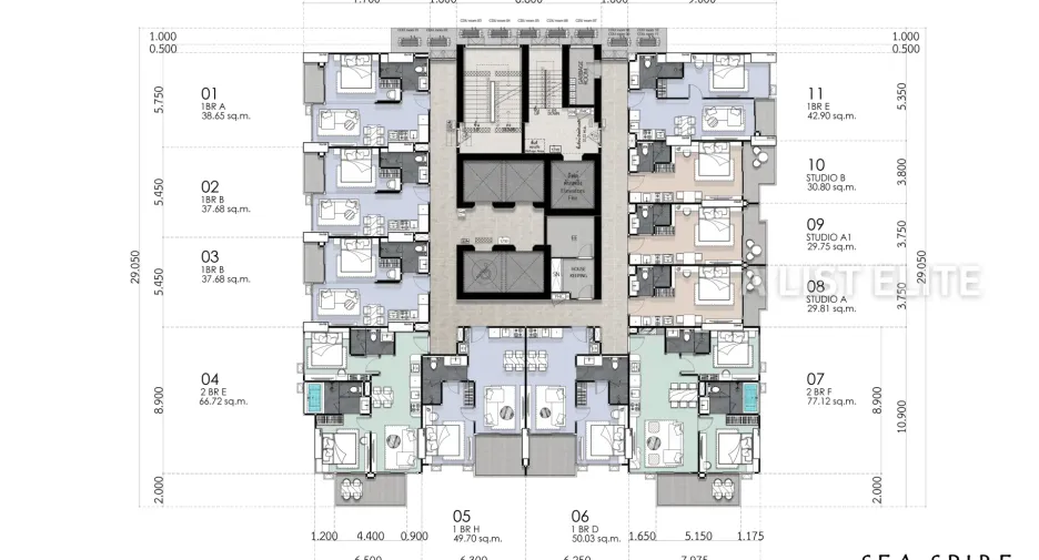 For sale 2 bedrooms condo in Sattahip, Chonburi