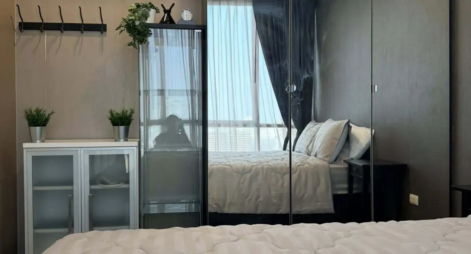 For rent 1 bed condo in Bang Kapi, Bangkok