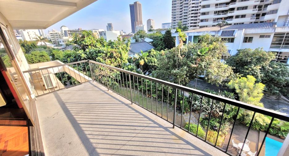 出租 3 卧室 公寓 在 Khlong Toei, 曼谷