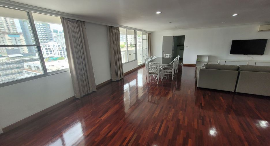 Condo en alquiler de 3 habitaciones en Watthana, Bangkok