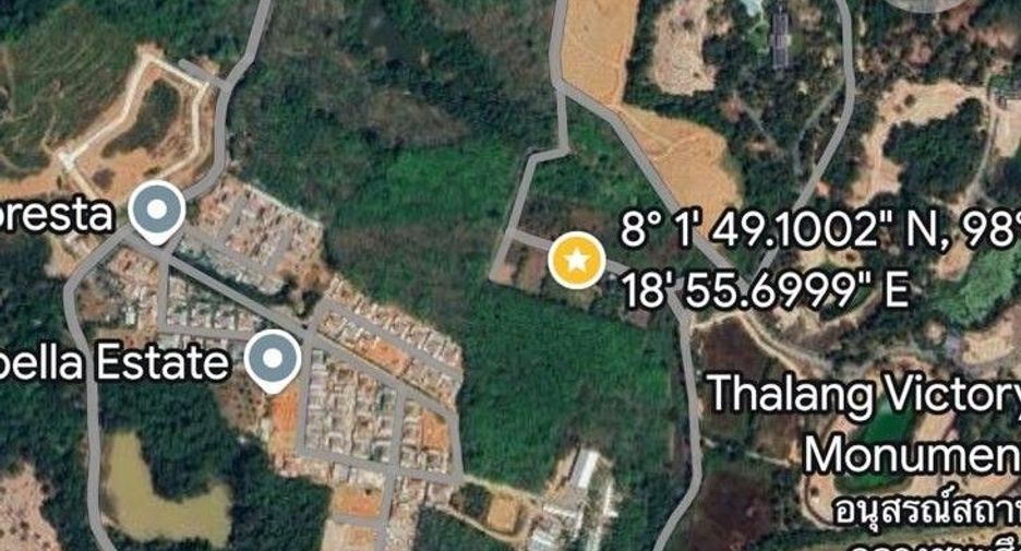 Terreno en venta en Mueang Phuket, Phuket