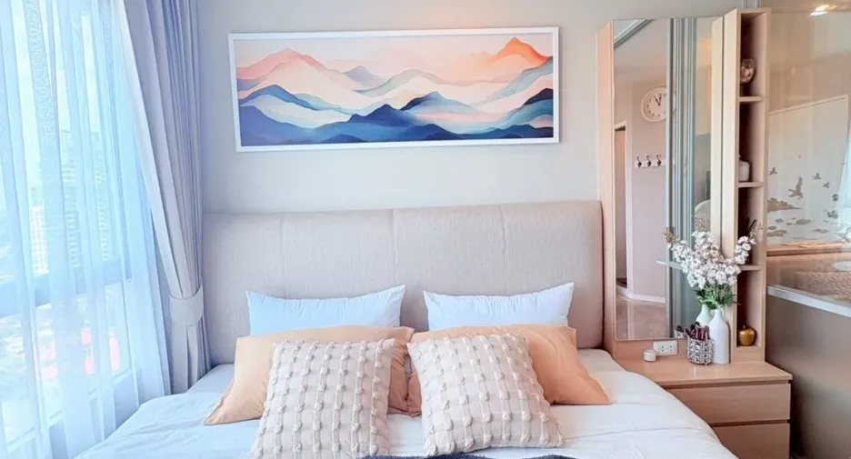 For sale and for rent 1 bed condo in Bang Lamung, Chonburi