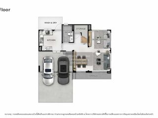 Haus zum Kauf mit 3 Zimmer in Lam Luk Ka, Pathum Thani