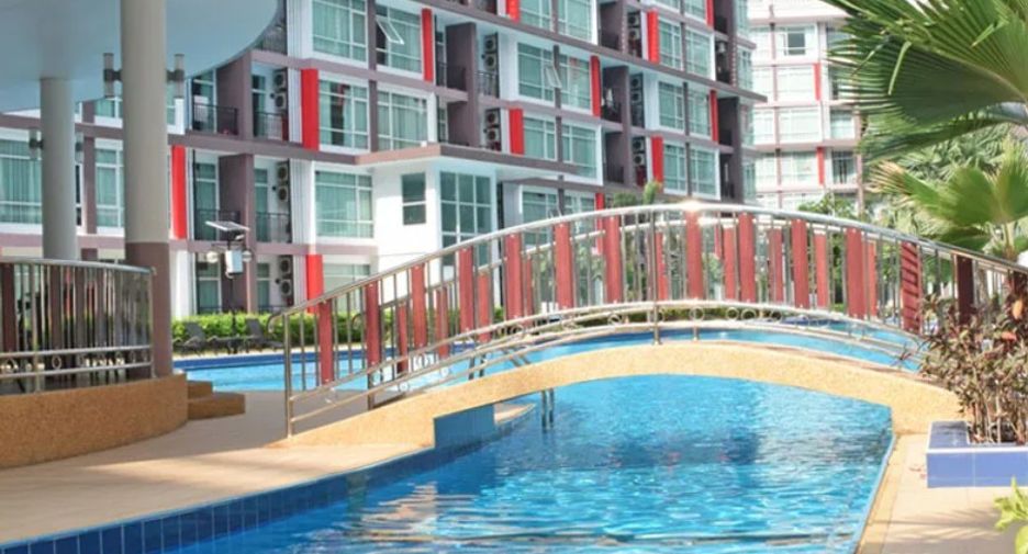À vendre 1 chambre condo à Bang Lamung, Chonburi