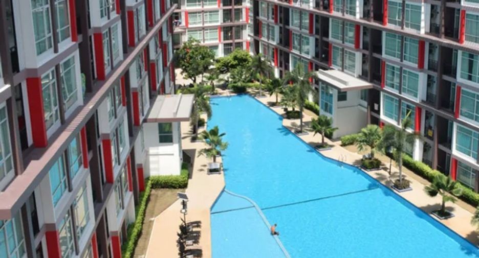 À vendre 1 chambre condo à Bang Lamung, Chonburi