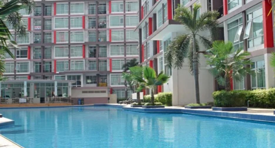 À vendre 1 chambre condo à Bang Lamung, Chonburi