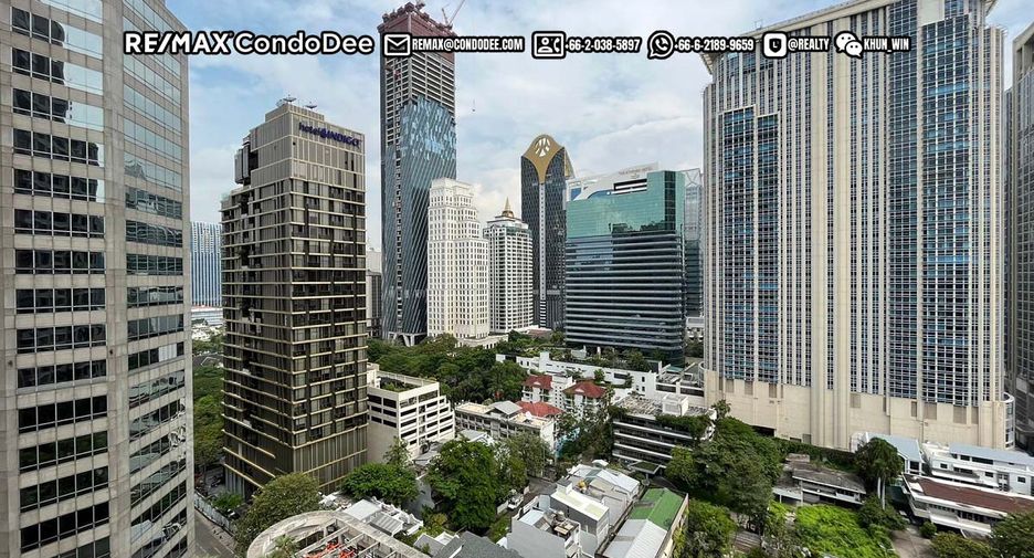 For sale 3 bedrooms condo in Pathum Wan, Bangkok