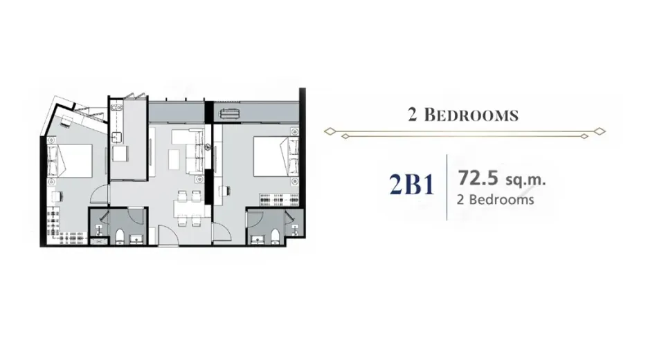 For sale 2 bedrooms condo in Phaya Thai, Bangkok