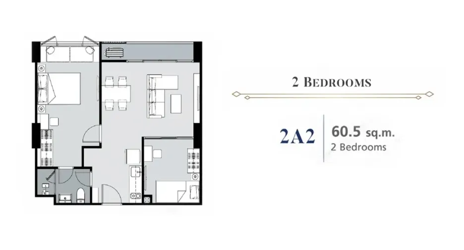 For sale 2 bedrooms condo in Phaya Thai, Bangkok