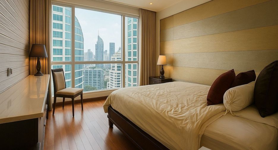 For rent 2 bedrooms condo in Pathum Wan, Bangkok