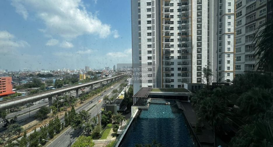 For rent 2 bedrooms condo in Thon Buri, Bangkok