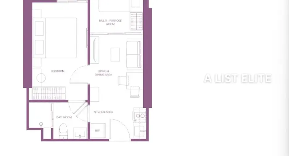 For sale 1 bed condo in Khlong San, Bangkok