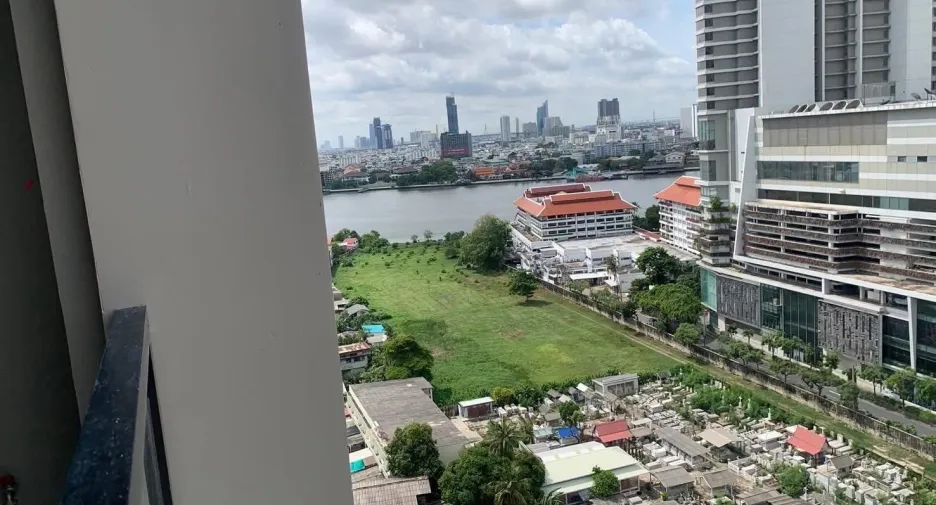 For rent 1 bed condo in Thon Buri, Bangkok