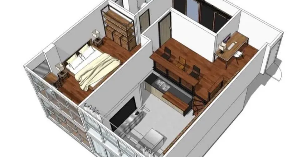 For rent 2 bedrooms condo in Watthana, Bangkok