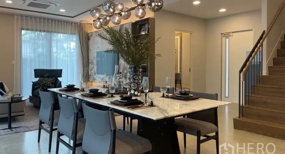 For rent 4 bedrooms house in Bang Phli, Samut Prakan