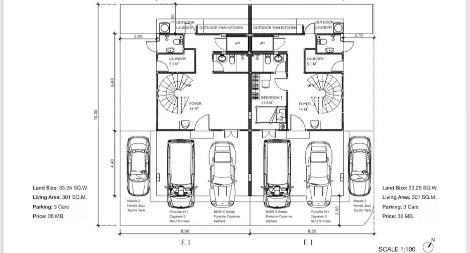 Haus zum Kauf mit 3 Zimmer in Watthana, Bangkok