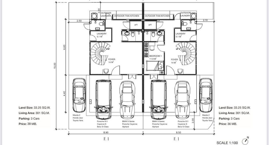 Haus zum Kauf mit 3 Zimmer in Watthana, Bangkok