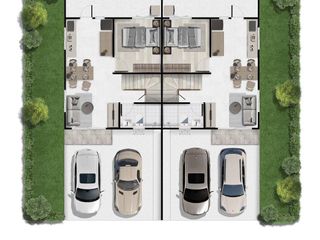 Casa adosada en venta de 4 habitaciones en Bang Lamung, Chonburi