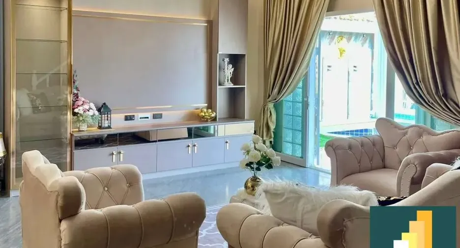For rent and for sale 5 bedrooms house in Bang Lamung, Chonburi