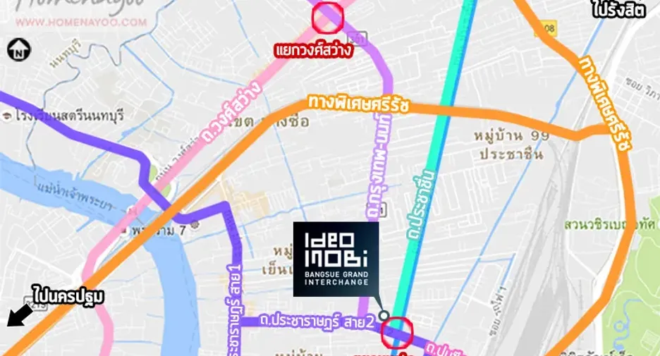 Condo en venta y en alquiler de 1 habitaciones en Bang Sue, Bangkok
