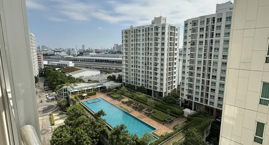 For sale and for rent 1 bed condo in Huai Khwang, Bangkok