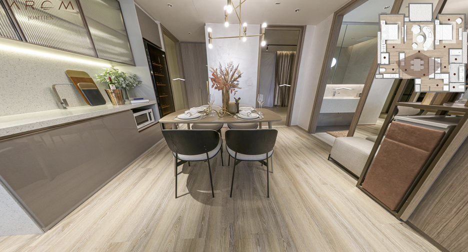 Condo en venta de 2 habitaciones 