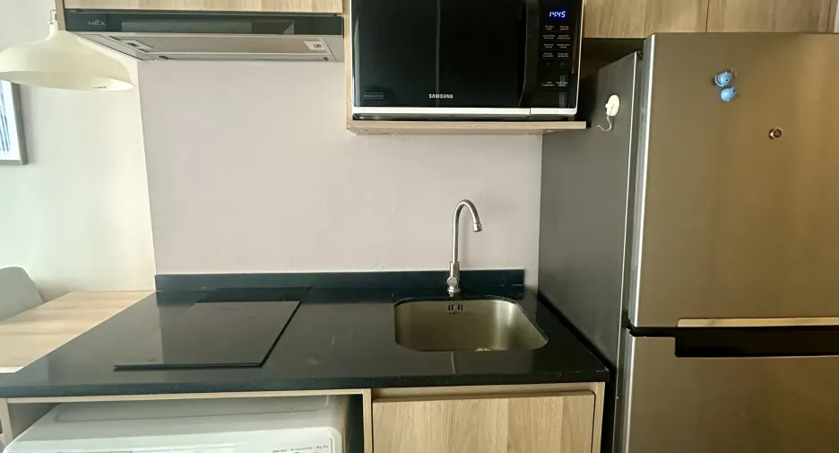For sale and for rent 1 bed condo in Huai Khwang, Bangkok