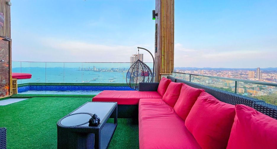 For rent and for sale 3 bedrooms condo in Bang Lamung, Chonburi