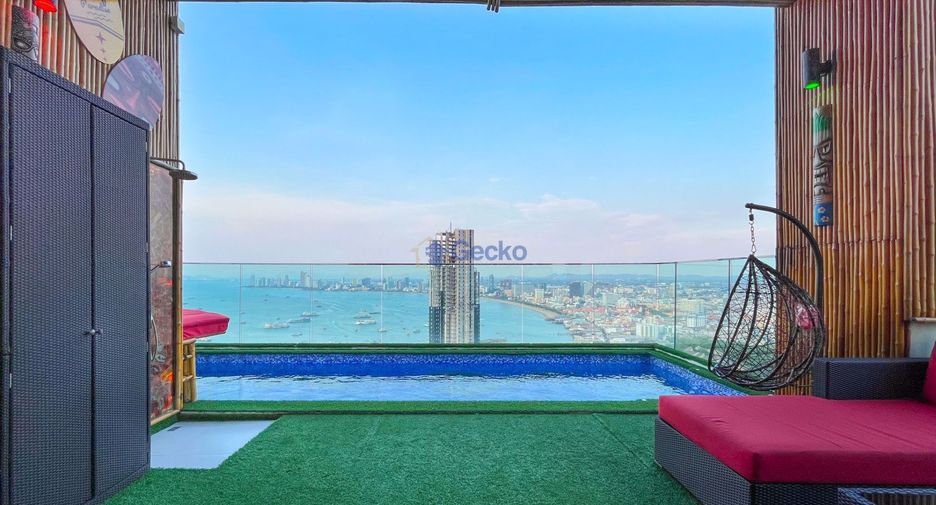 For rent and for sale 3 bedrooms condo in Bang Lamung, Chonburi