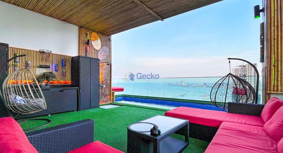 For rent and for sale 3 bedrooms condo in Bang Lamung, Chonburi