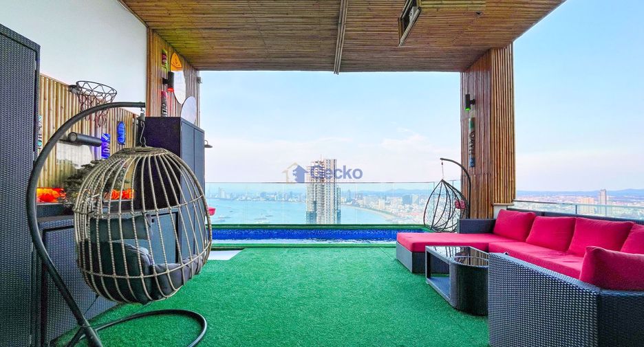 For rent and for sale 3 bedrooms condo in Bang Lamung, Chonburi