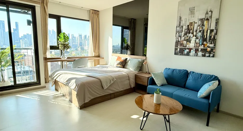 Condo en venta de estudio en Khlong Toei, Bangkok