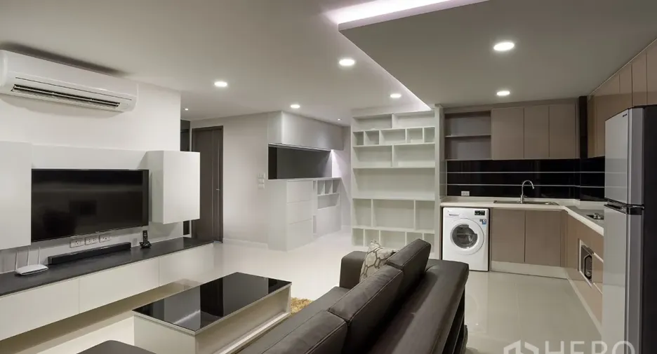 Condo en alquiler de 2 habitaciones en Khlong Toei, Bangkok
