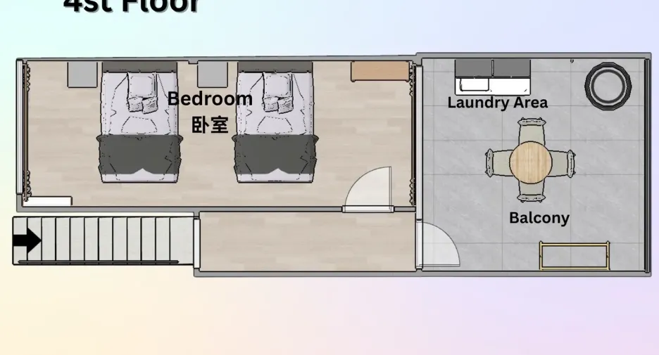 For rent 4 bedrooms retail Space in Ratchathewi, Bangkok