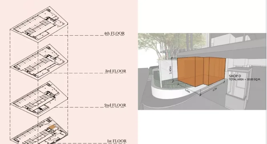 For sale retail Space in Watthana, Bangkok