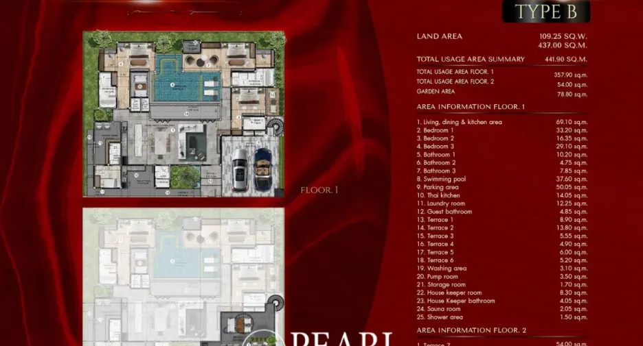 For sale 3 bedrooms house in Bang Lamung, Chonburi