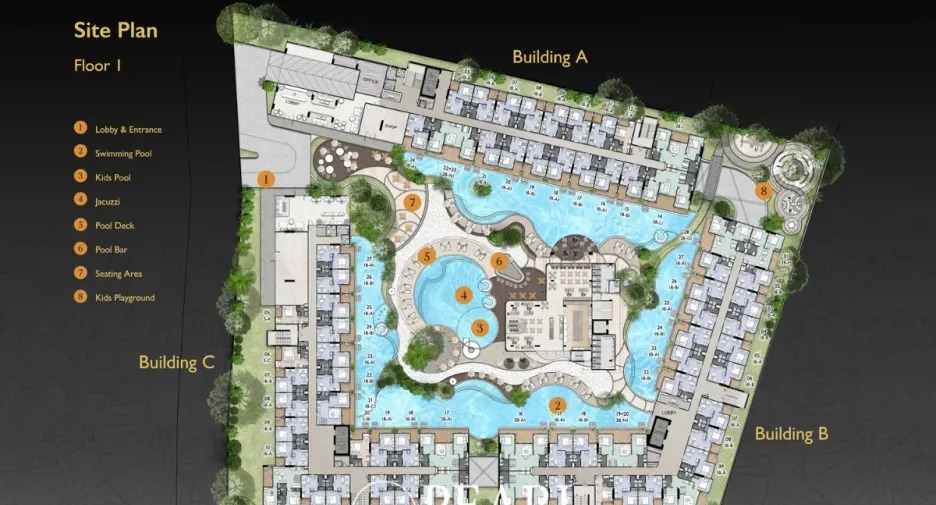 For sale 2 bedrooms condo in Bang Lamung, Chonburi
