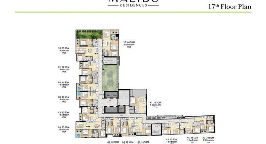 For sale 2 bedrooms condo in Bang Lamung, Chonburi