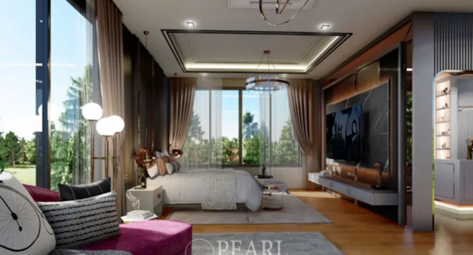 À vendre 5 chambres maison à Bang Lamung, Chonburi