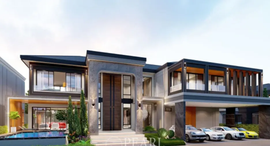 À vendre 5 chambres maison à Bang Lamung, Chonburi